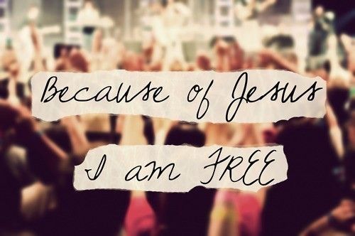 Because of Jesus I am free Because of Jesus I am free
