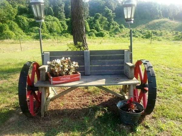 Tractor Bench