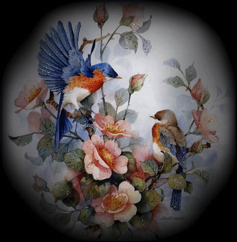 Glitter Birds & Flowers Glitter Birds & Flowers