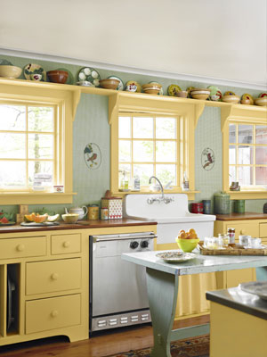 Cheery Farmhouse Kitchen Cheery Farmhouse Kitchen