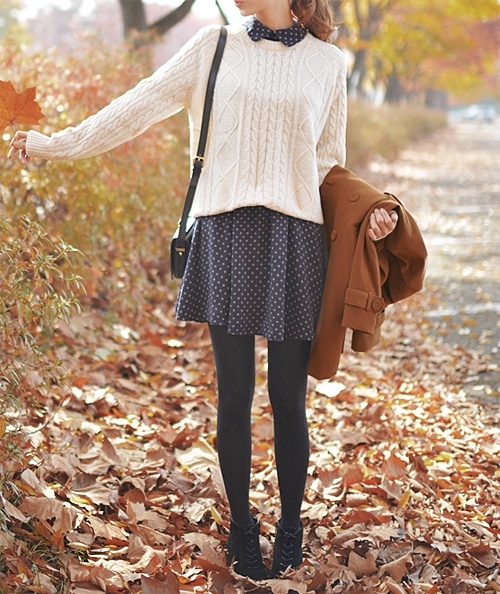 Polka dot fashion