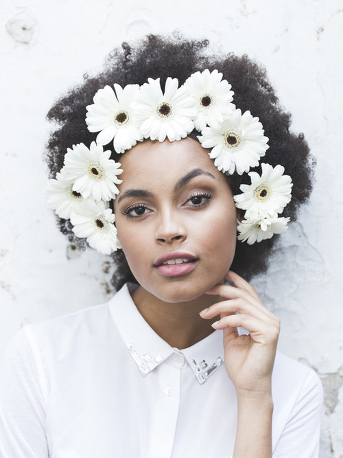 Daisy floral headband