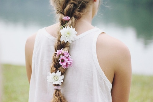 Floral braid