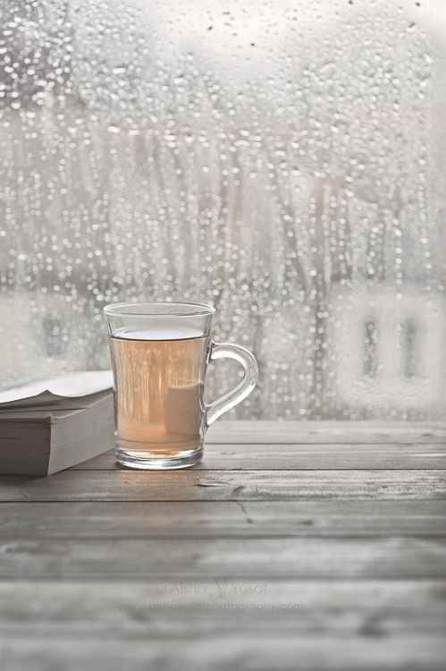 Tea and raindrops Tea and raindrops