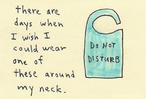 do not disturb