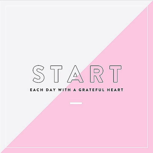 Start each day