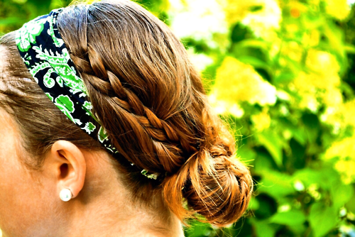 Printed headband Printed headband