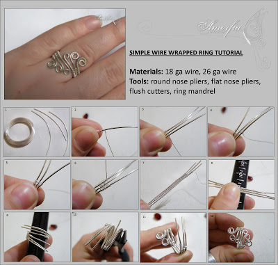 DIY Wire Wrapped Ring DIY Wire Wrapped Ring