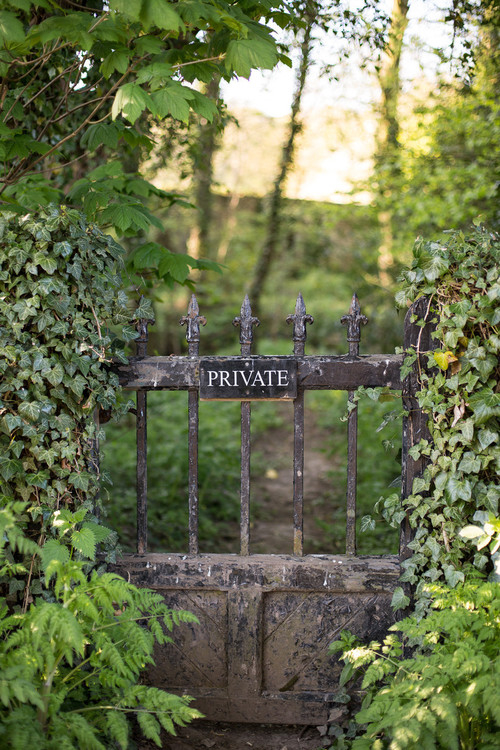 Private property Private property