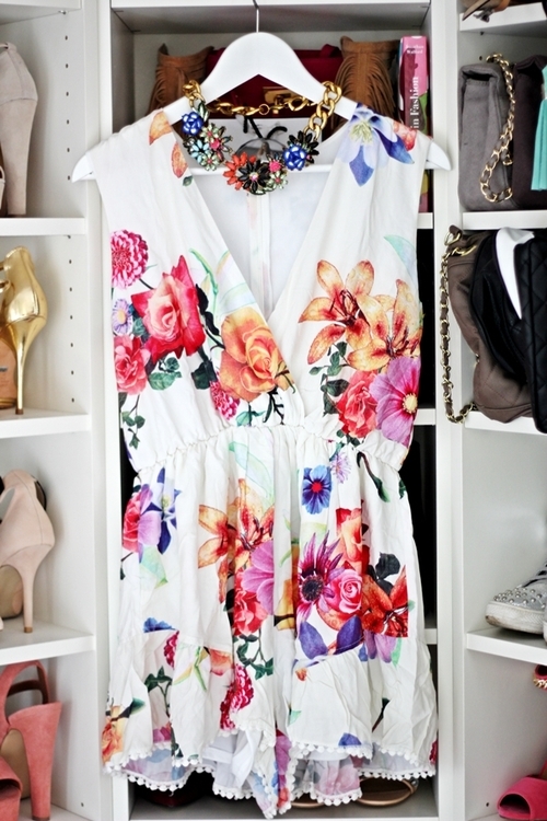 Pretty patterned dress