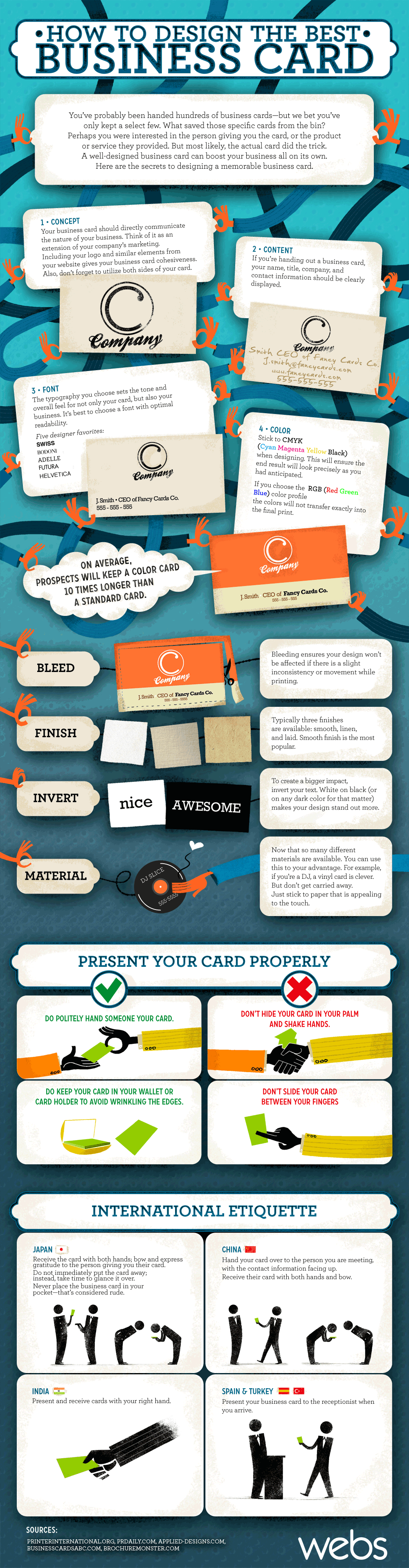 How to design the best business cards