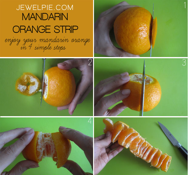 Mandarin Orange Strip Mandarin Orange Strip