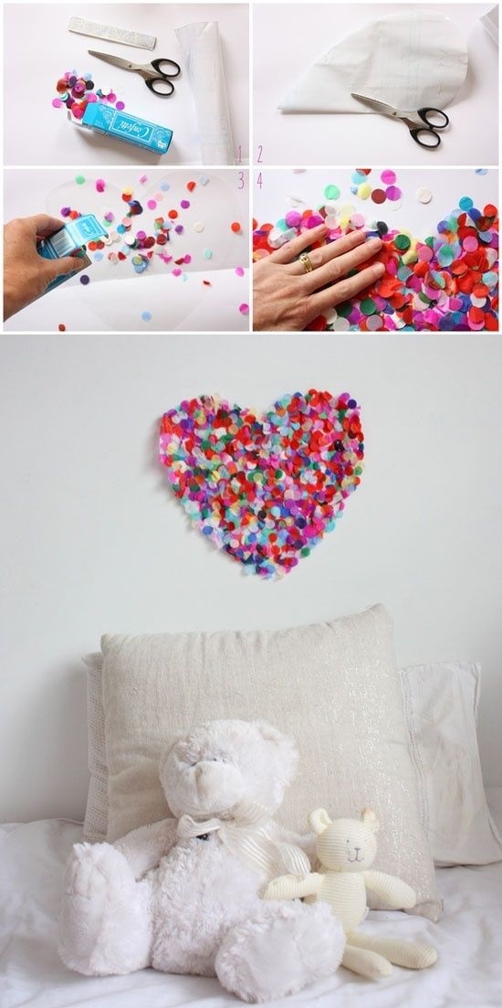 DIY Confetti Heart DIY Confetti Heart