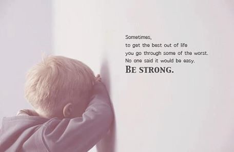 be strong