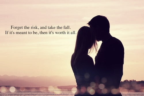 forget the risk and take the fall forget the risk and take the fall