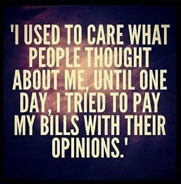 I used to care what people thought I used to care what people thought
