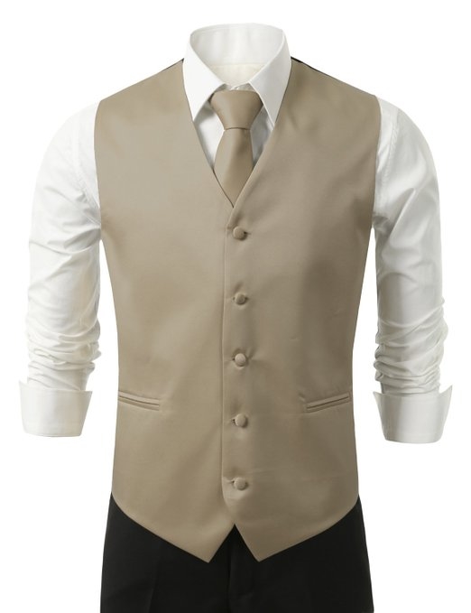 3 Pieces Set Solid Formal Tuxedo Vest Set $19.99 (XS~5XL Size Available) 3 Pieces Set Solid Formal Tuxedo Vest Set $19.99 (XS~5XL Size Available)