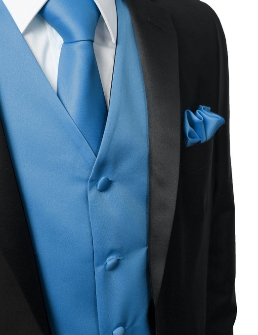 MEN 3 Pieces Set Solid Formal Tuxedo Vest Set $19 (XS~5XL Size Available) MEN 3 Pieces Set Solid Formal Tuxedo Vest Set $19 (XS~5XL Size Available)