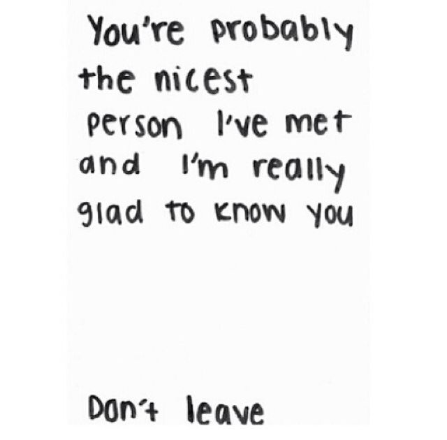 Dont Leave