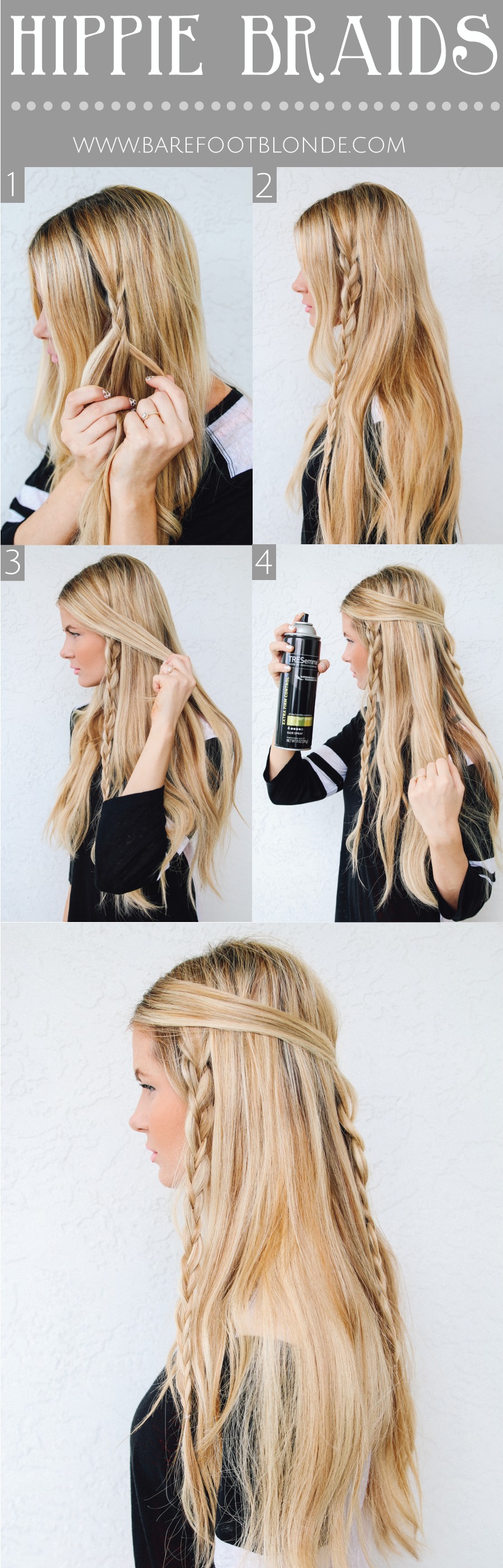 DIY Hippie Braids DIY Hippie Braids