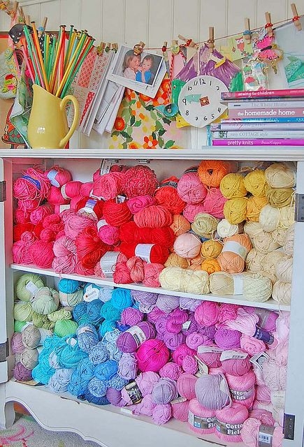 Yarn storage Yarn storage