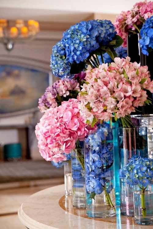 Colorful bouquets
