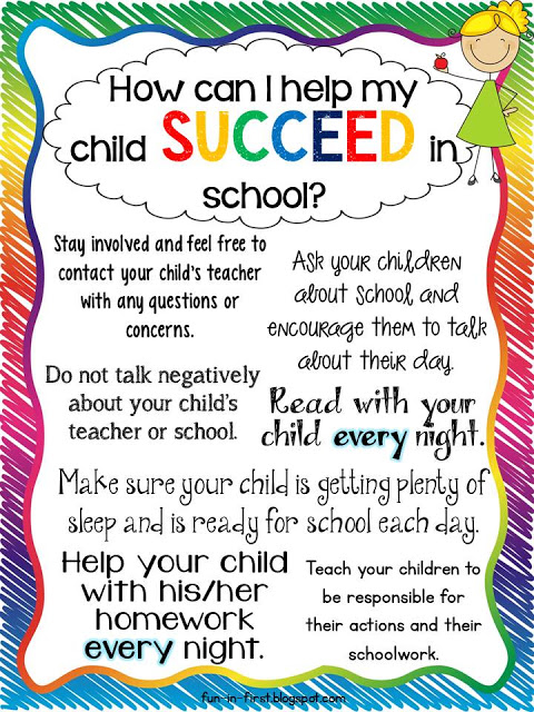 Help you child succeed in school