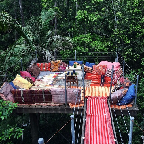 Tropical lounge