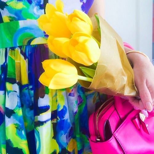 Yellow tulips