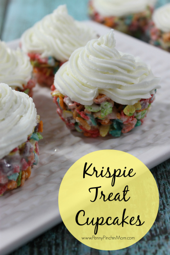 Rice Krispie Treat Cupcakes Rice Krispie Treat Cupcakes