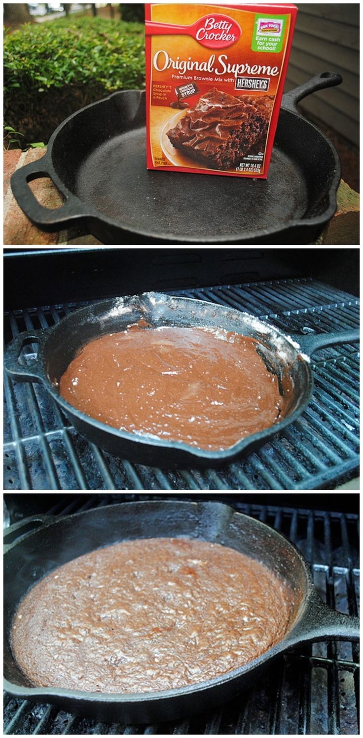 Cast Iron Skillet Brownies