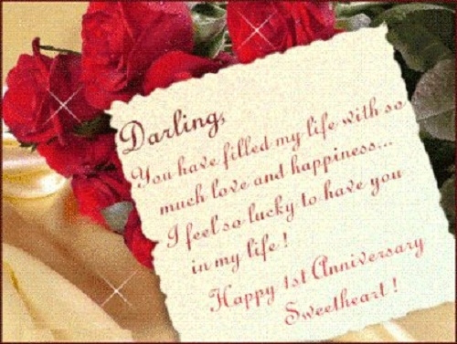 Happy 1st Anniversay