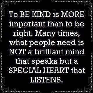 To be kind To be kind