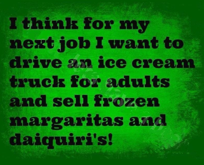 For my next job