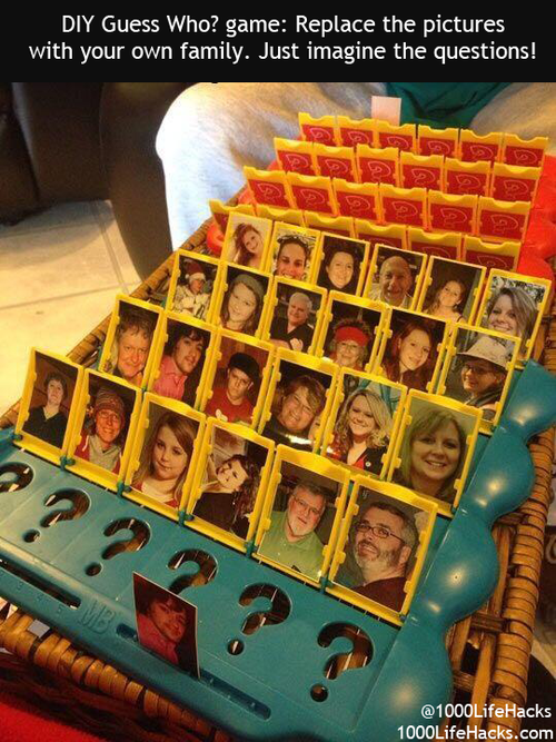 DIY Guess Who DIY Guess Who