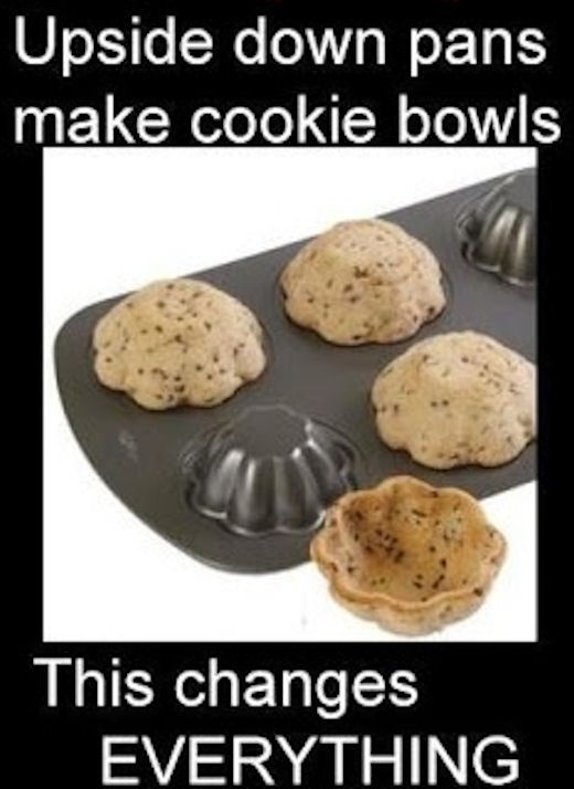 DIY Cookie Bowls DIY Cookie Bowls