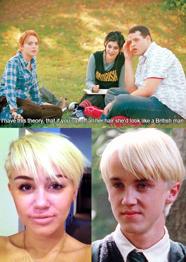 Mean Girls Predicted Miley Cyrus's Haircit