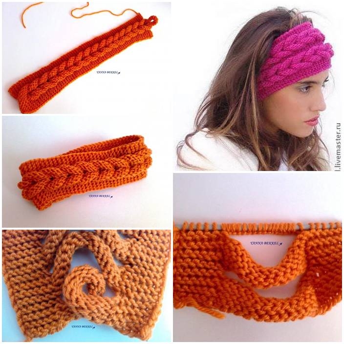 DIY Knitted Headband Tutorial DIY Knitted Headband Tutorial