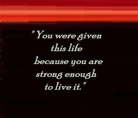 you were given this life you were given this life