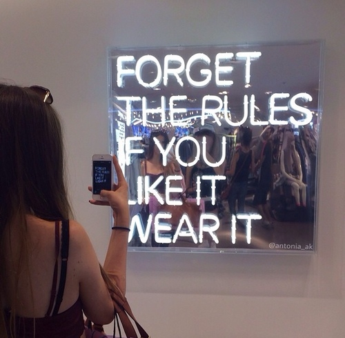 If you like it, wear it