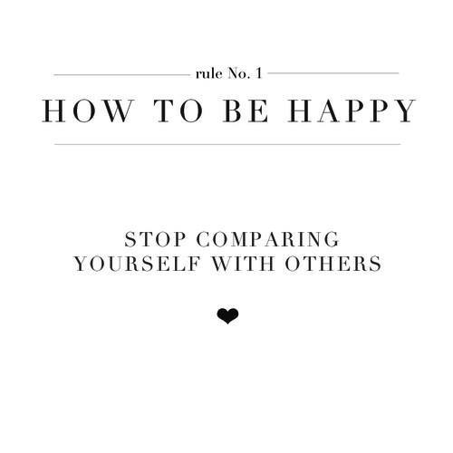 How to be happy How to be happy