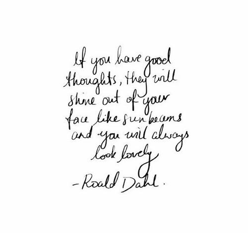 Good thoughts Good thoughts