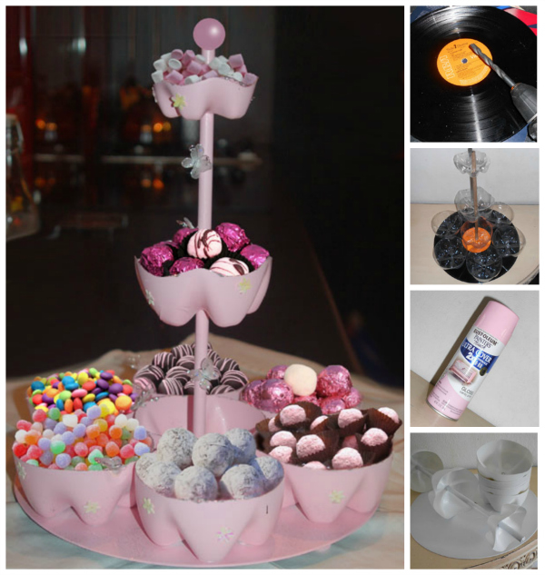 DIY Candy Tower out of Plastic Bottles Tutorial