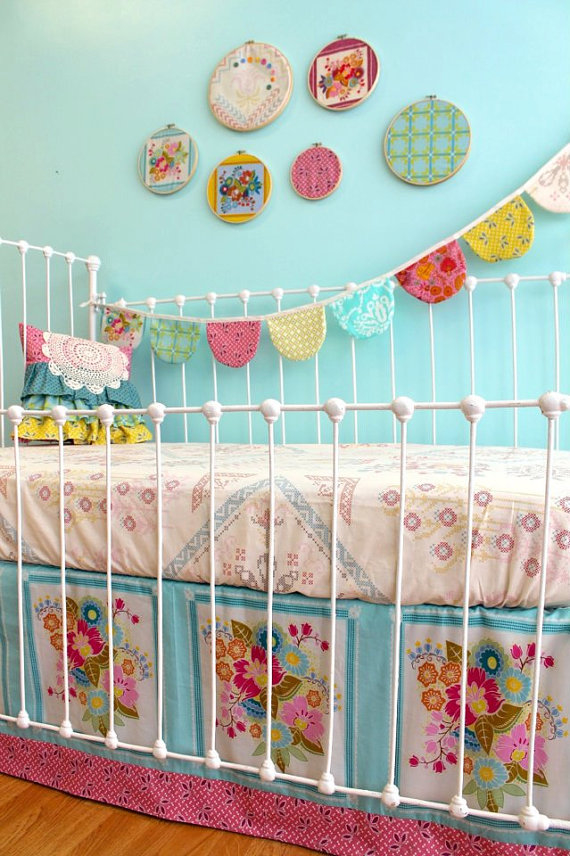 Colorful baby nursery