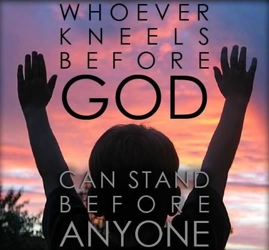Whoever kneels before God Whoever kneels before God