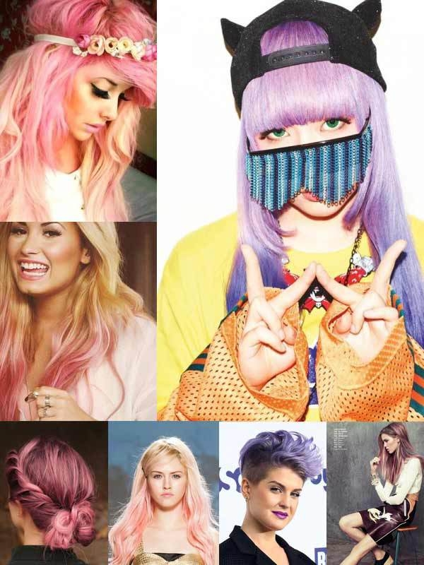 Pretty pastel hair