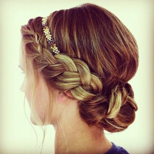 Boho updo braid Boho updo braid