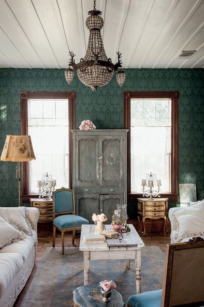 Eclectic livingroom