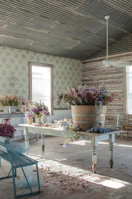 Rustic craft room Rustic craft room