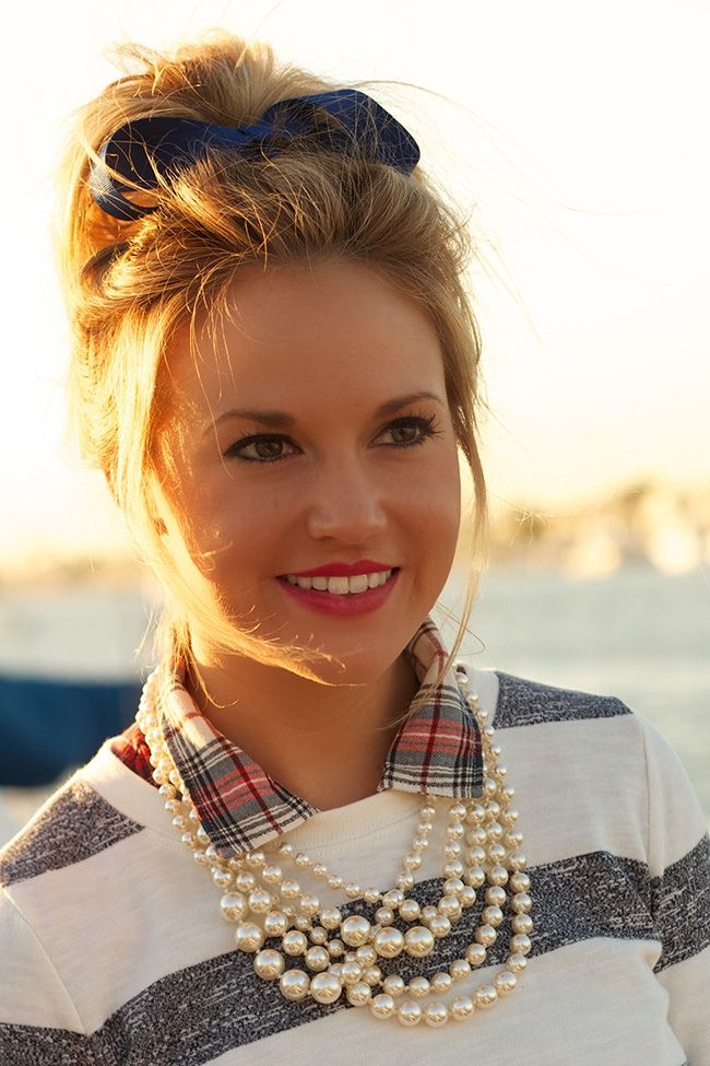Preppy updo Preppy updo